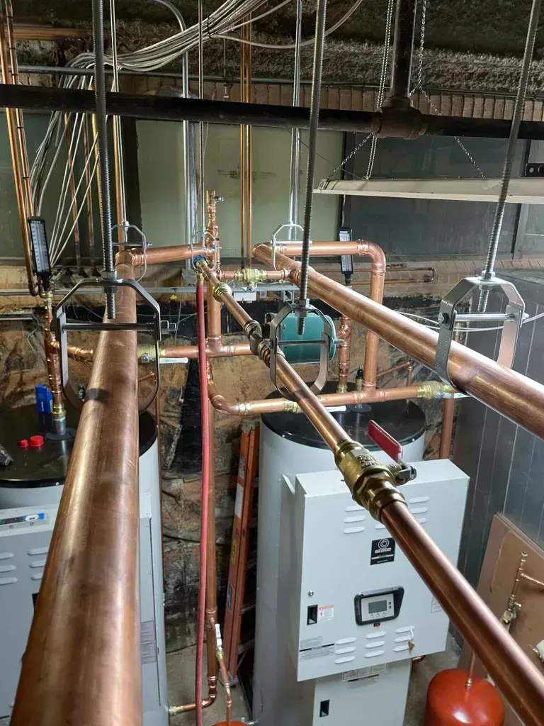 Two new commercial electric water heaters installed in Germantown