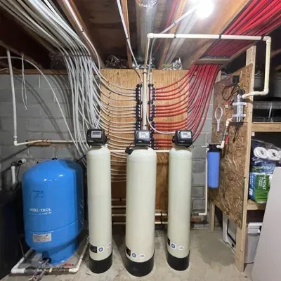 Water treatment installation detail in Water Quality Installation in Gaithersburg